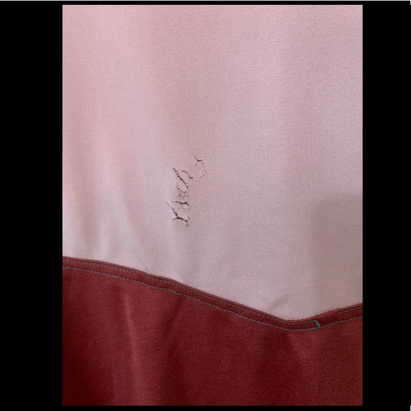 1970s Vintage Tri Color Top - Picture 2 of 3